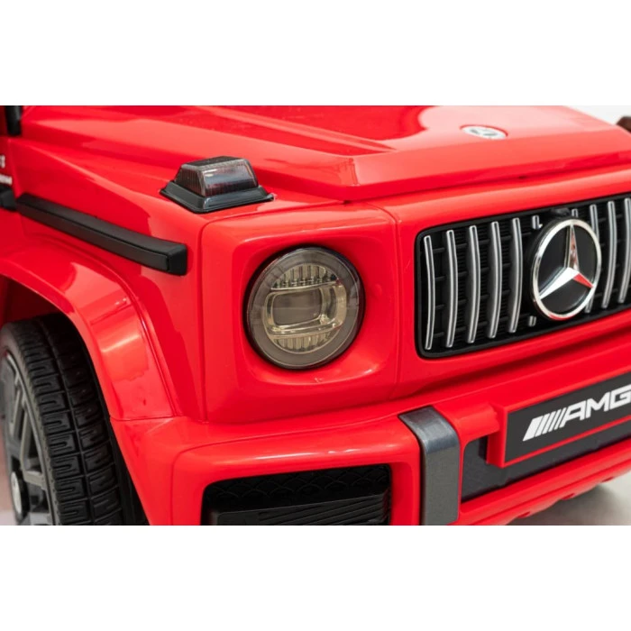 Дитяча акумуляторна машинка Mercedes AMG G63 Червона