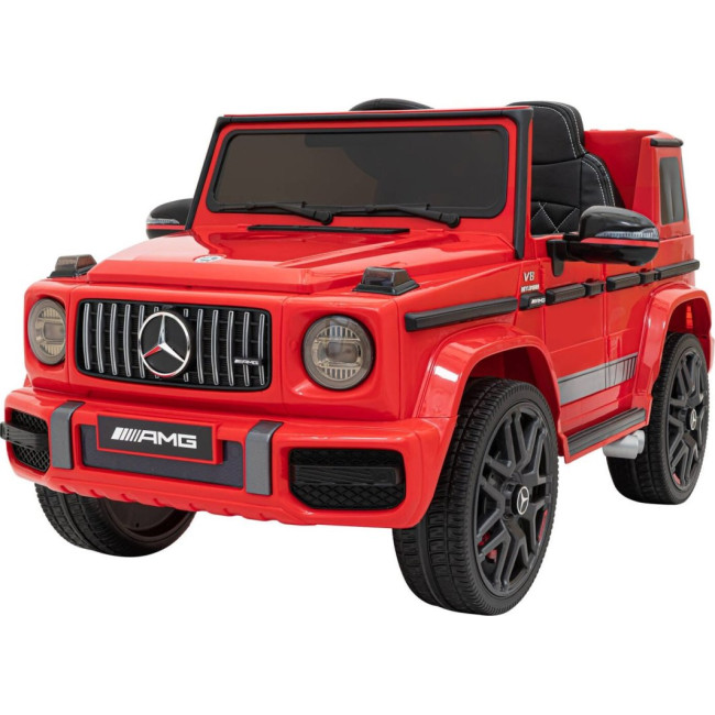 Детская аккумуляторная машинка Mercedes AMG G63 Красная