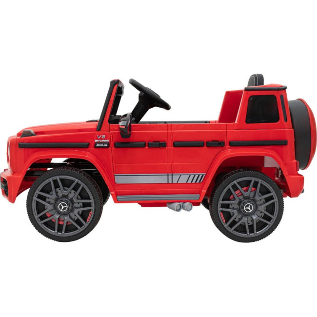 Детская аккумуляторная машинка Mercedes AMG G63 Красная
