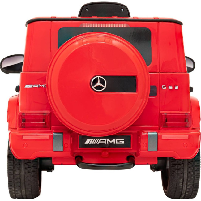 Детская аккумуляторная машинка Mercedes AMG G63 Красная