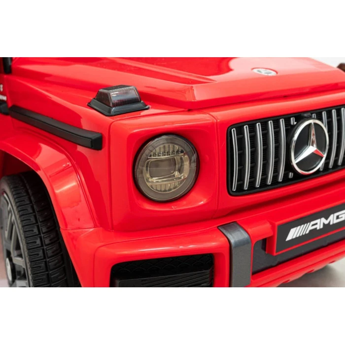 Дитяча акумуляторна машинка Mercedes AMG G63 Червона