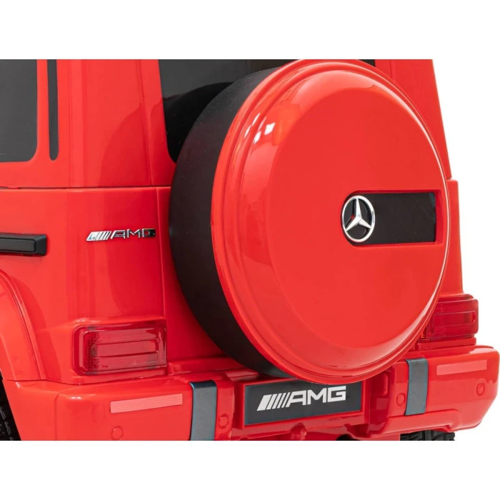 Дитяча акумуляторна машинка Mercedes AMG G63 Червона