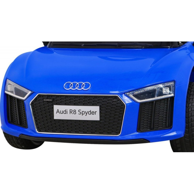 Дитяча акумуляторна машинка Audi R8 Синя