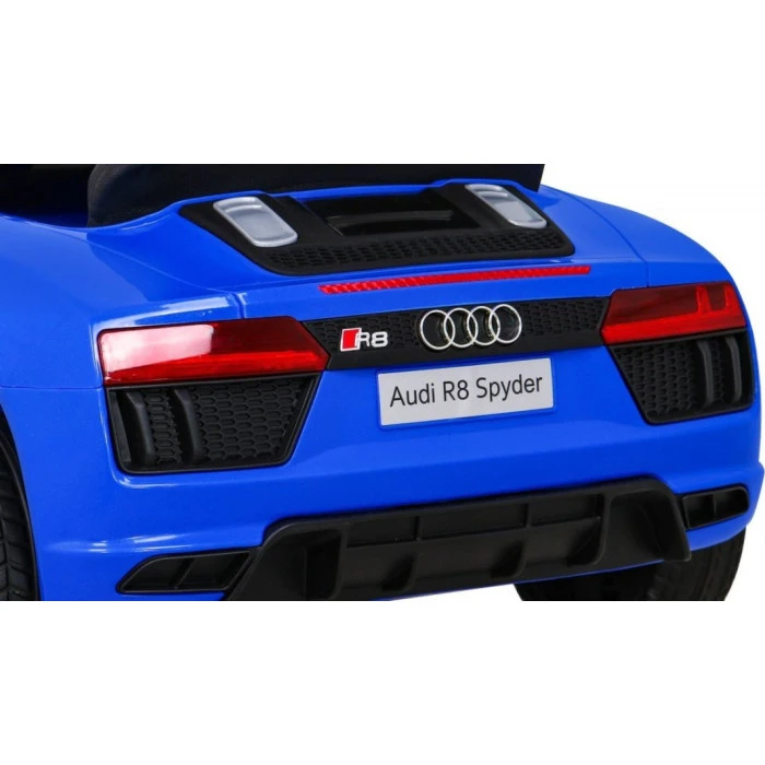 Детская аккумуляторная машинка Audi R8 Синяя