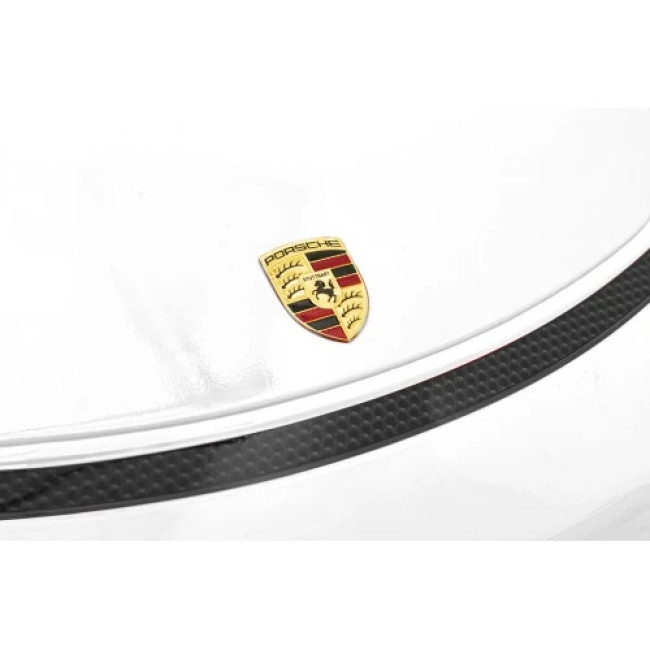 Детская аккумуляторная машинка Porsche 718 крашеная Белая