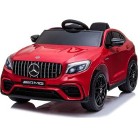 Детская аккумуляторная машинка Mercedes Benz GLC63S Красная