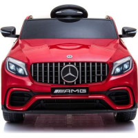 Детская аккумуляторная машинка Mercedes Benz GLC63S Красная