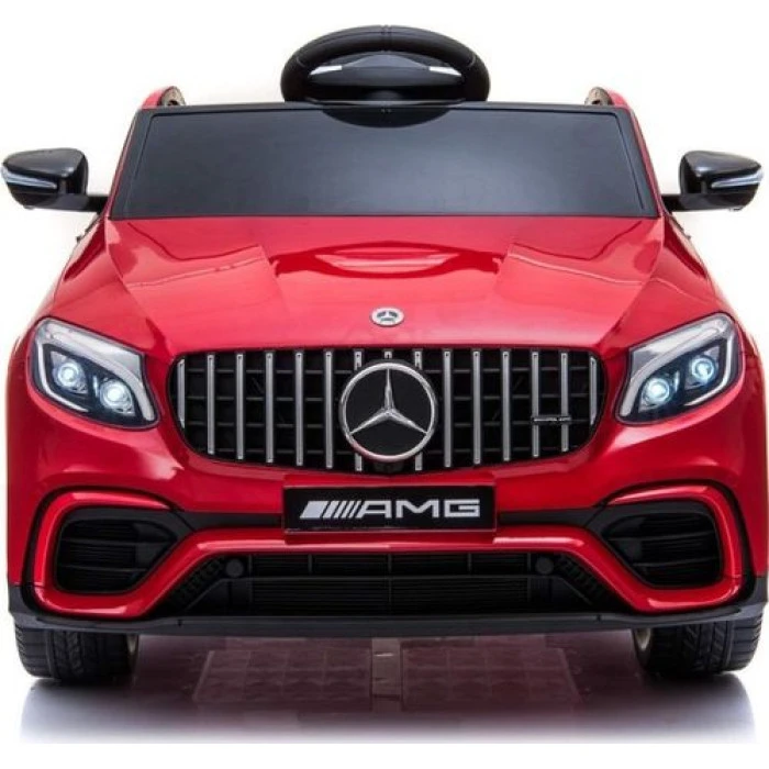 Дитяча акумуляторна машинка Mercedes Benz GLC63S Червона