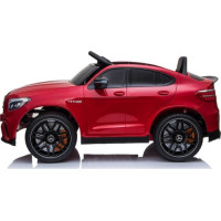 Детская аккумуляторная машинка Mercedes Benz GLC63S Красная