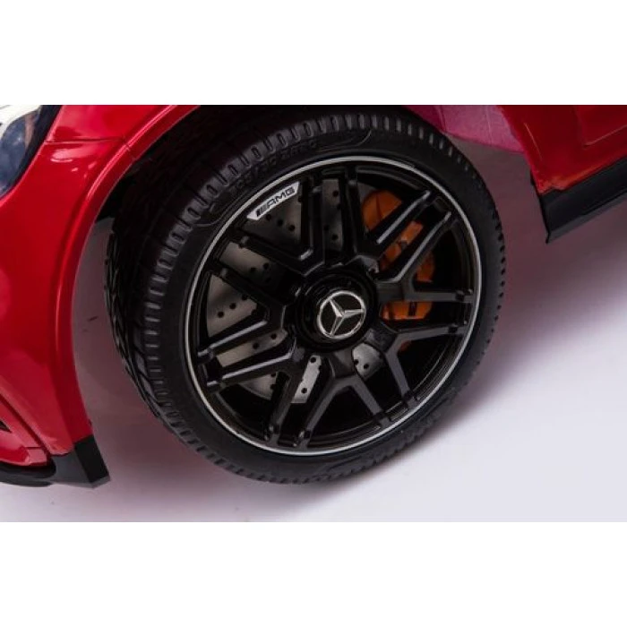 Дитяча акумуляторна машинка Mercedes Benz GLC63S Червона