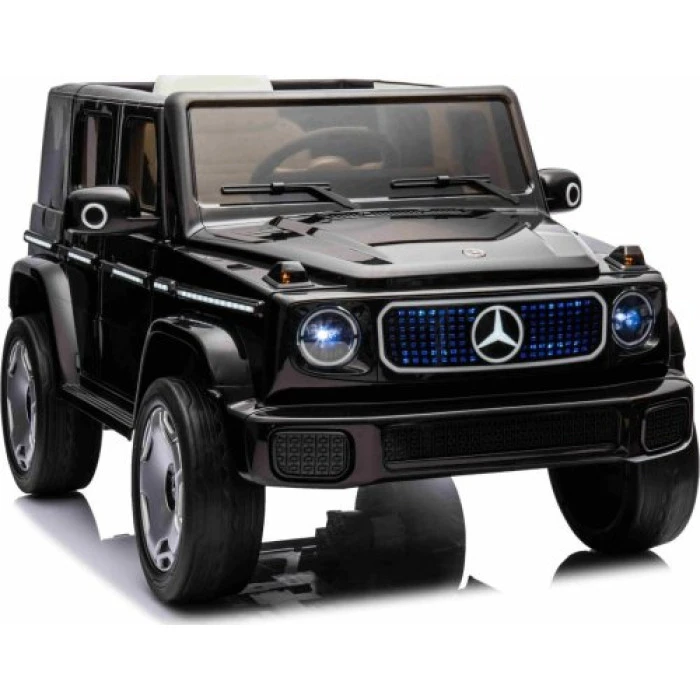 Детская аккумуляторная машинка Mercedes Benz EQG Черная