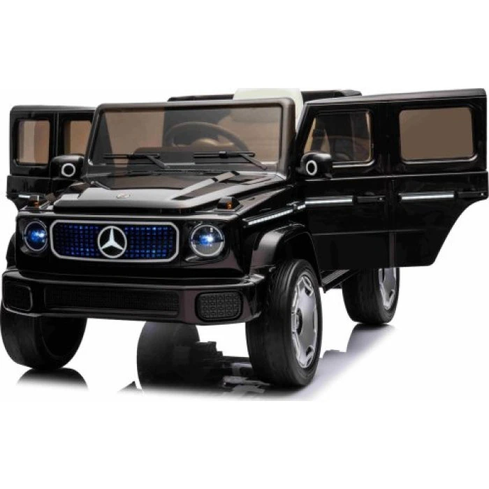 Детская аккумуляторная машинка Mercedes Benz EQG Черная