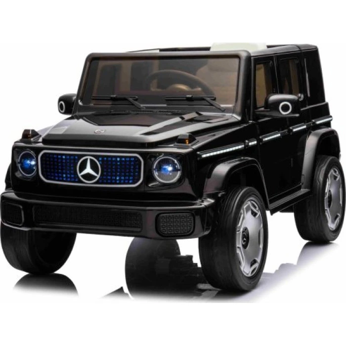 Детская аккумуляторная машинка Mercedes Benz EQG Черная