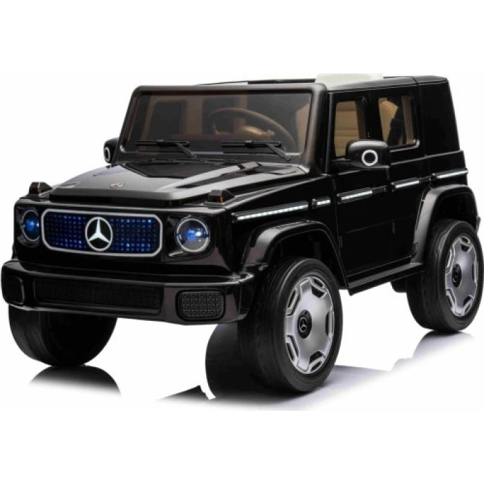 Детская аккумуляторная машинка Mercedes Benz EQG Черная
