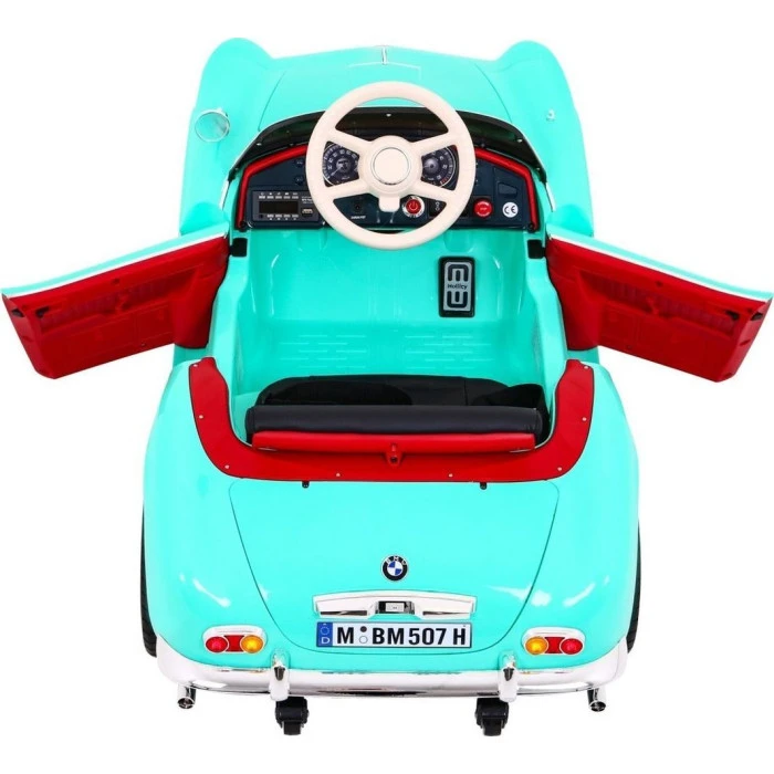 Дитяча акумуляторна машинка BMW 507 Retro Зелена