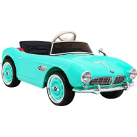 Детская аккумуляторная машинка BMW 507 Retro Зеленая