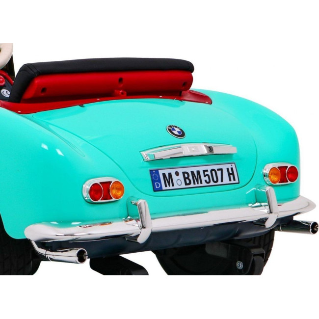 Дитяча акумуляторна машинка BMW 507 Retro Зелена
