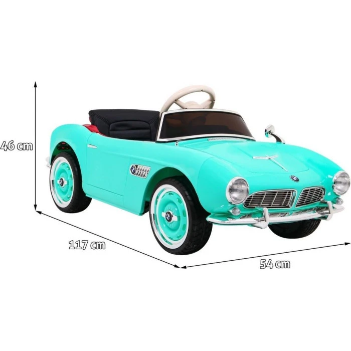 Дитяча акумуляторна машинка BMW 507 Retro Зелена