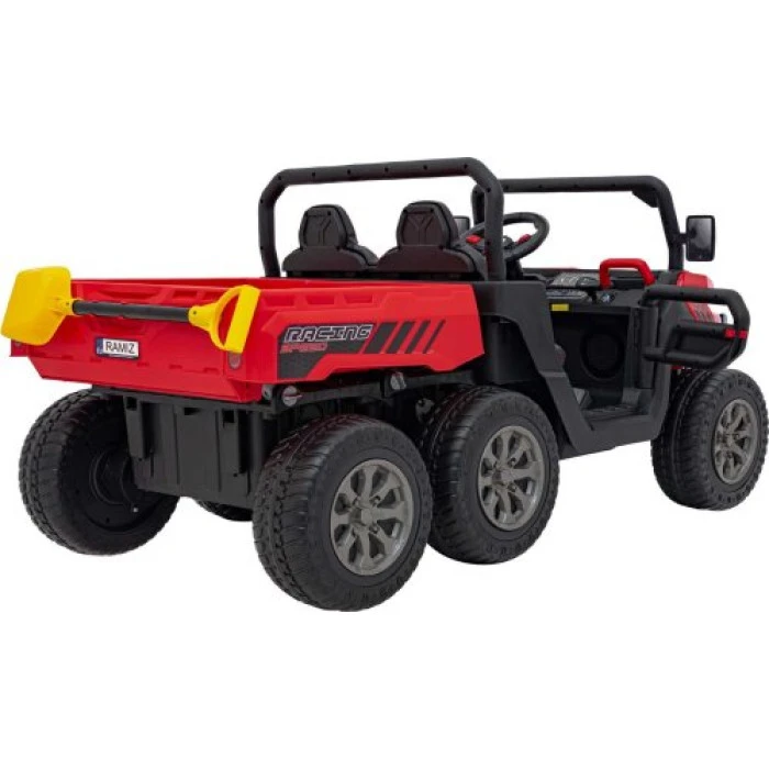 Дитяча акумуляторна машинка фермерська Speed 900 Червона