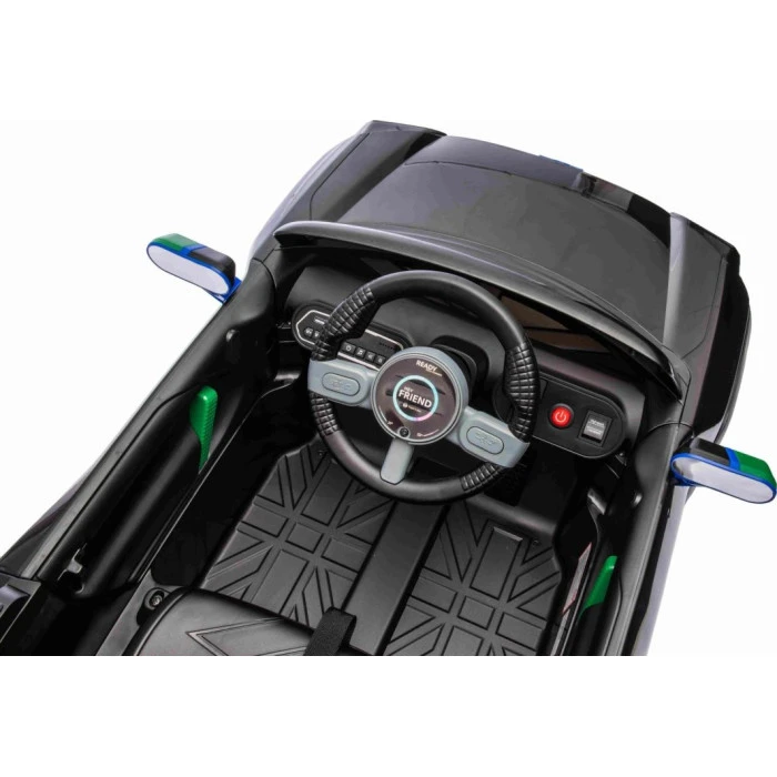 Детская аккумуляторная машинка Mini Concept Aceman Черная