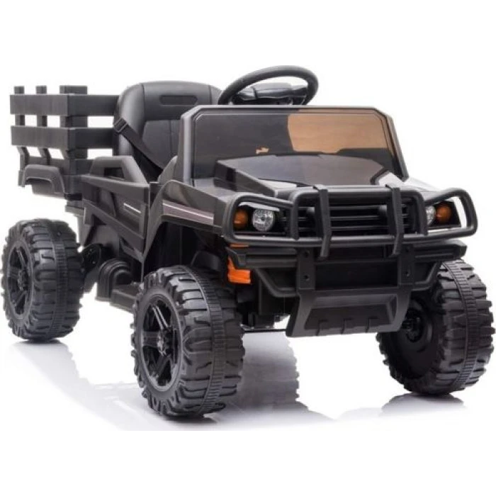 Детская аккумуляторная машинка "Фермер" Черная