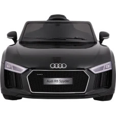 Дитяча акумуляторна машинка Audi R8 Spyder чорна