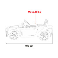 Детский аккумуляторный автомобиль Bentley Bacalar