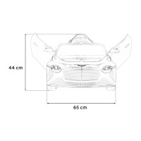 Детский аккумуляторный автомобиль Bentley Bacalar