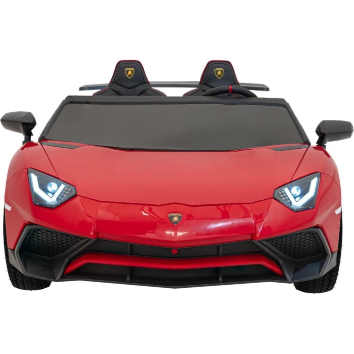 Детская аккумуляторная машинка Lamborghini Aventador SV Красная