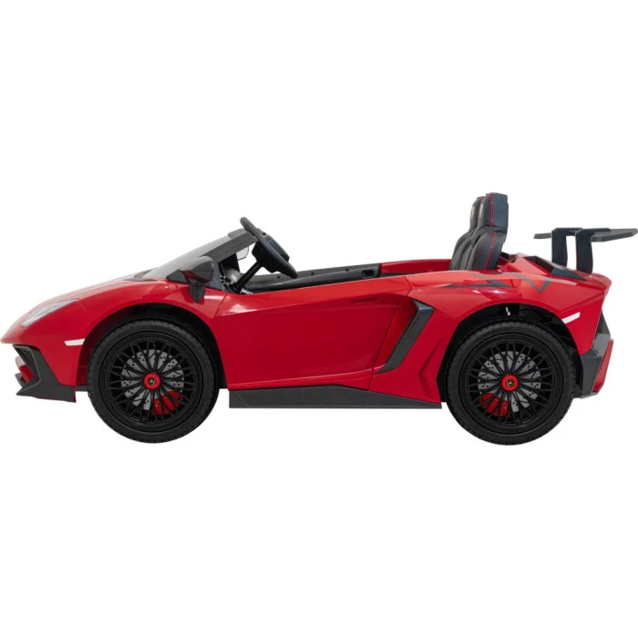 Детская аккумуляторная машинка Lamborghini Aventador SV Красная