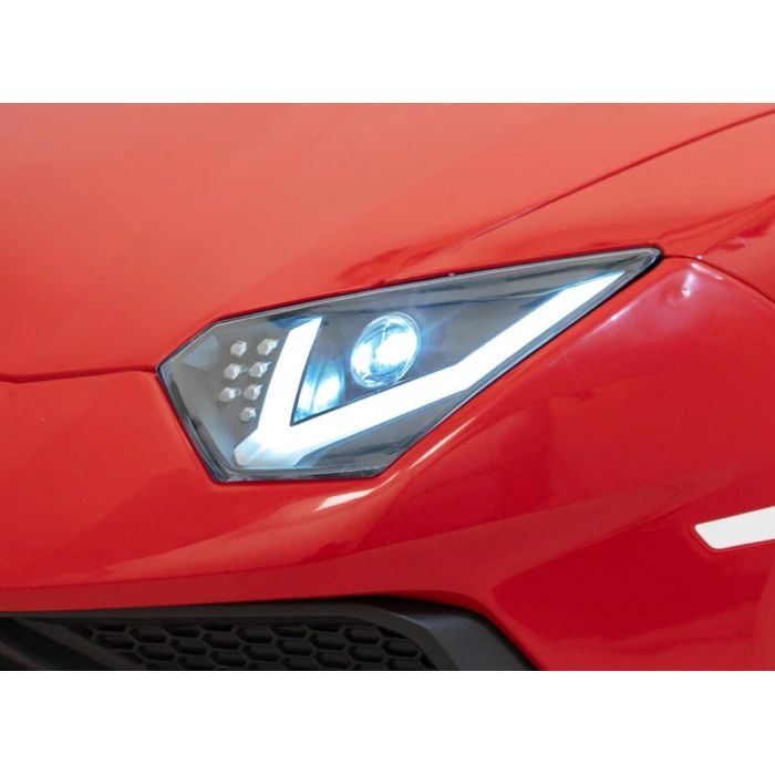 Детская аккумуляторная машинка Lamborghini Aventador SV Красная