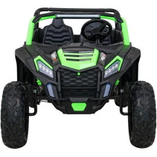 Дитяча акумуляторна машинка Баггі Strong Racing ATV для 2 дітей Зелена