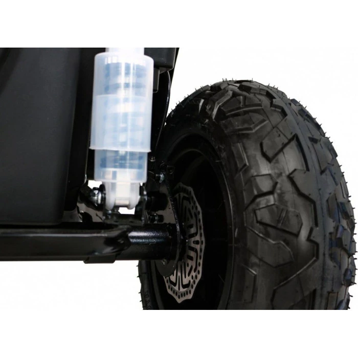 Детская аккумуляторная машинка Багги Strong Racing ATV для 2 детей Зеленая