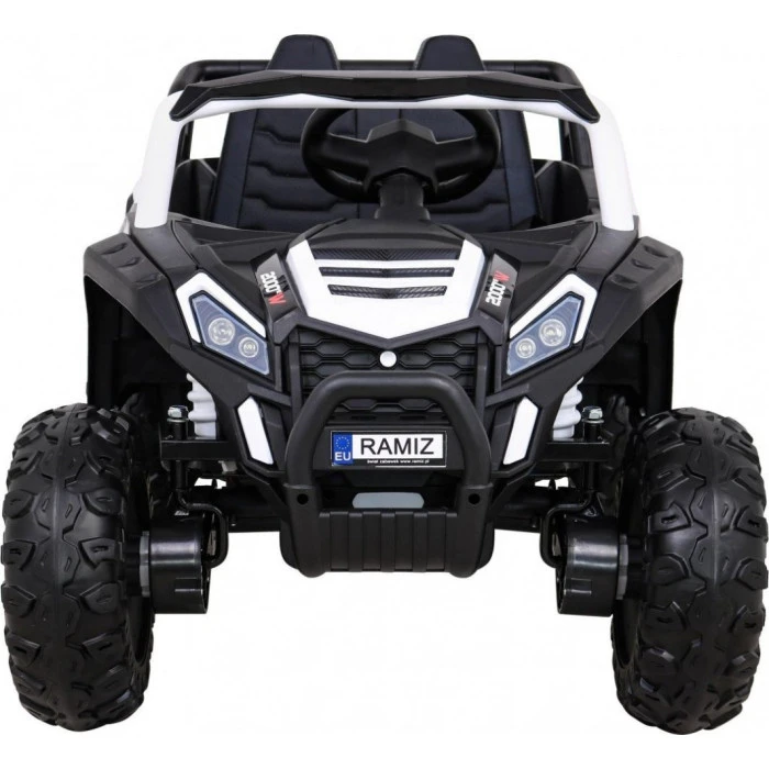 Детская аккумуляторная машинка Багги UTV 2000M Racing Battery Car, белая