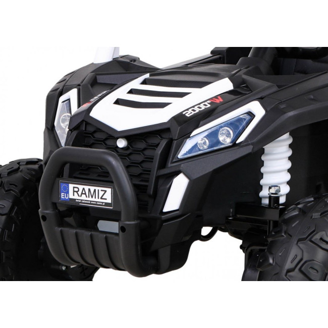 Дитяча акумуляторна машинка Баггі UTV 2000M Racing Battery Car, біла
