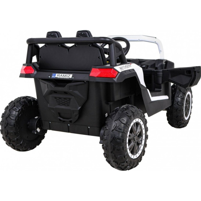 Дитяча акумуляторна машинка Баггі UTV 2000M Racing Battery Car, біла