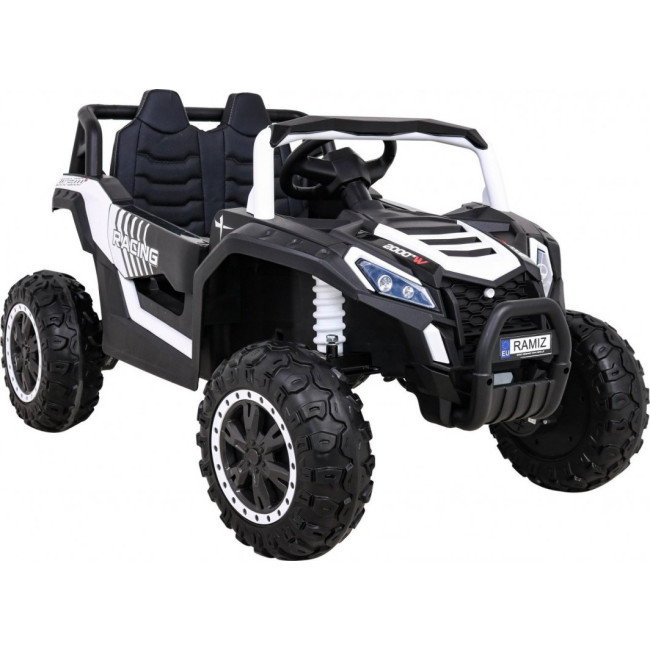 Дитяча акумуляторна машинка Баггі UTV 2000M Racing Battery Car, біла