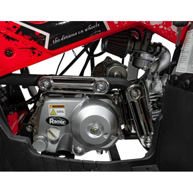 Детский аккумуляторный квадроцикл RENEGADE HIPERFECT 125CC Красный