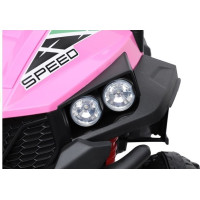 Дитяча акумуляторна машинка баггі Grand рожева