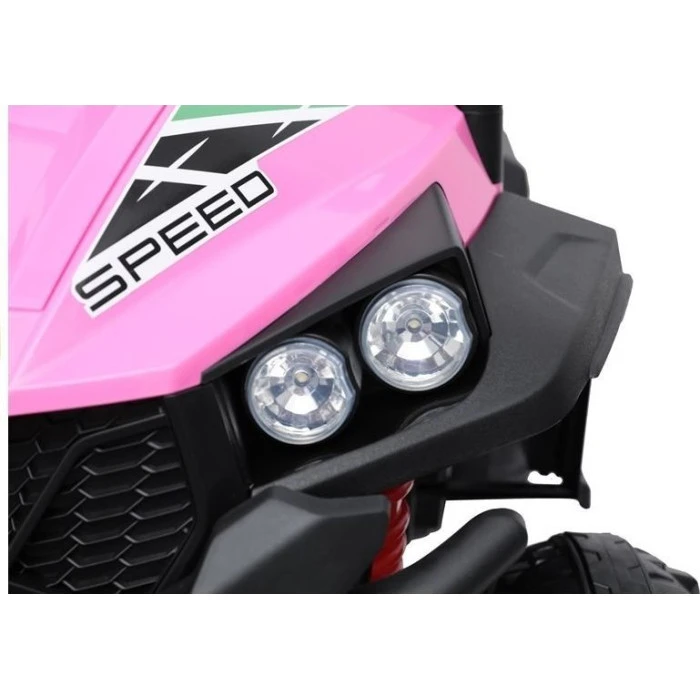 Дитяча акумуляторна машинка баггі Grand рожева