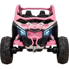 Дитяча акумуляторна машинка Баггі Maverick Turbo RR Рожева