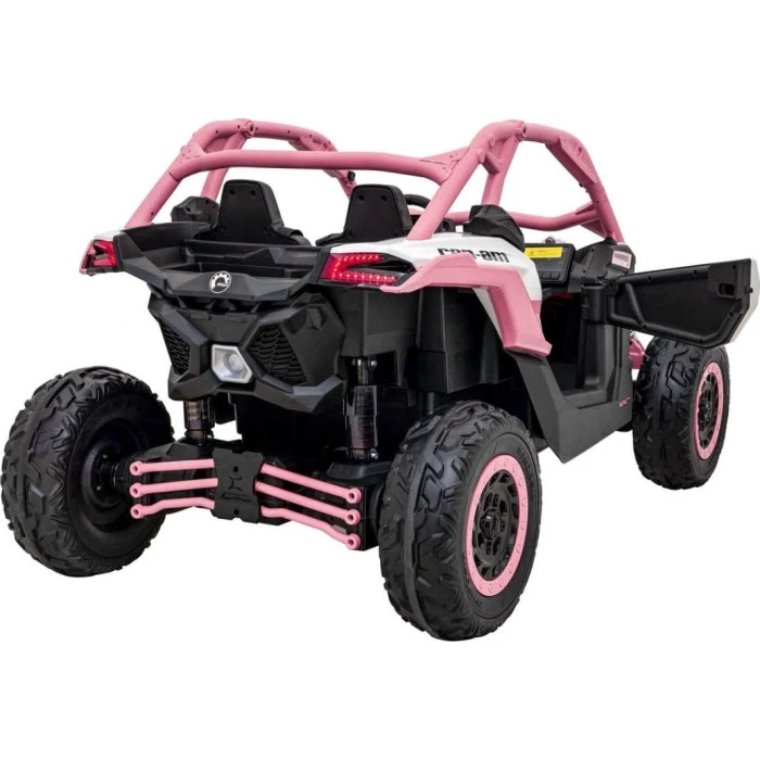 Дитяча акумуляторна машинка Баггі Maverick Turbo RR Рожева