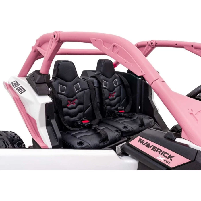 Дитяча акумуляторна машинка Баггі Maverick Turbo RR Рожева