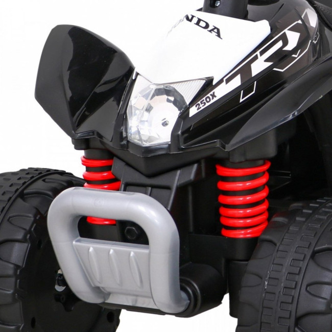 Детский аккумуляторный квадроцикл Honda 250X TRX Черный