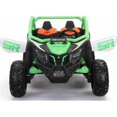 Дитяча акумуляторна машинка Баггі SR SUPER 66 Зелена