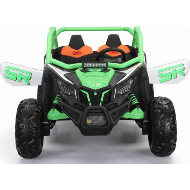 Дитяча акумуляторна машинка Баггі SR SUPER 66 Зелена