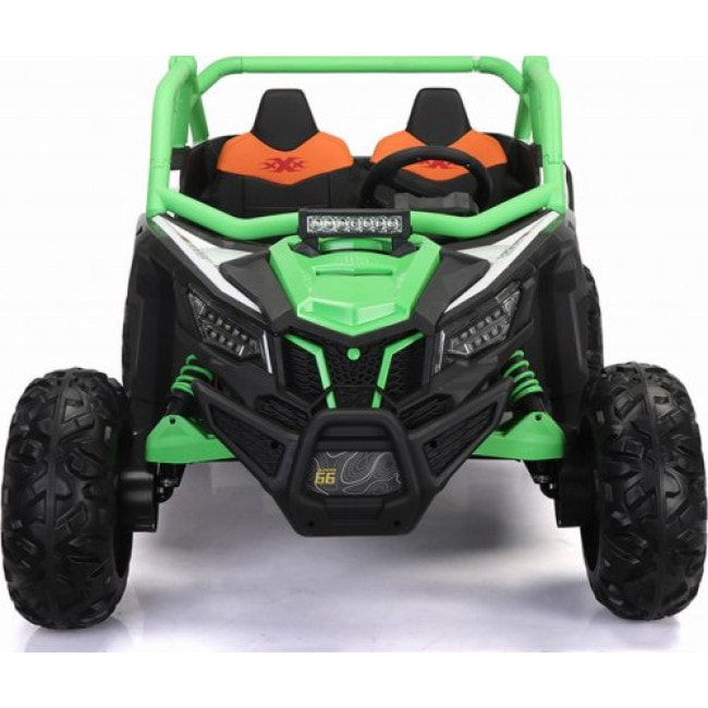 Дитяча акумуляторна машинка Баггі SR SUPER 66 Зелена