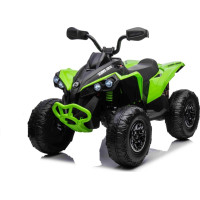 Детский аккумуляторный квадроцикл Maverick Quad Зеленый
