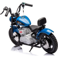 Дитячий акумуляторний мотоцикл SPEED Power Синій