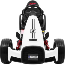 Детский аккумуляторный картинг Bolid XR-1 Белый